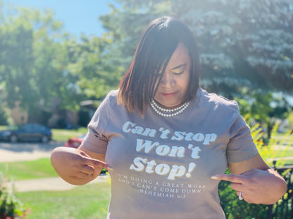 Can't Stop Wont Stop - T-shirt